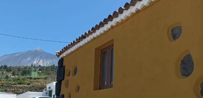 Tradicional Casa Canaria Con Piscina Y Vistas Al Teide Icod De Los Vinos Exterior photo