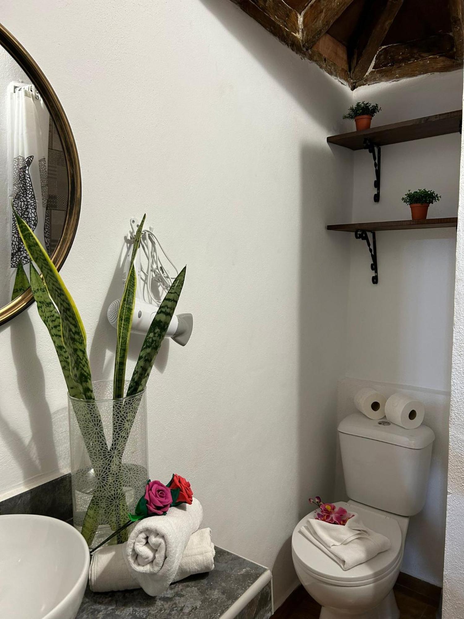 Tradicional Casa Canaria Con Piscina Y Vistas Al Teide Icod De Los Vinos Exterior photo