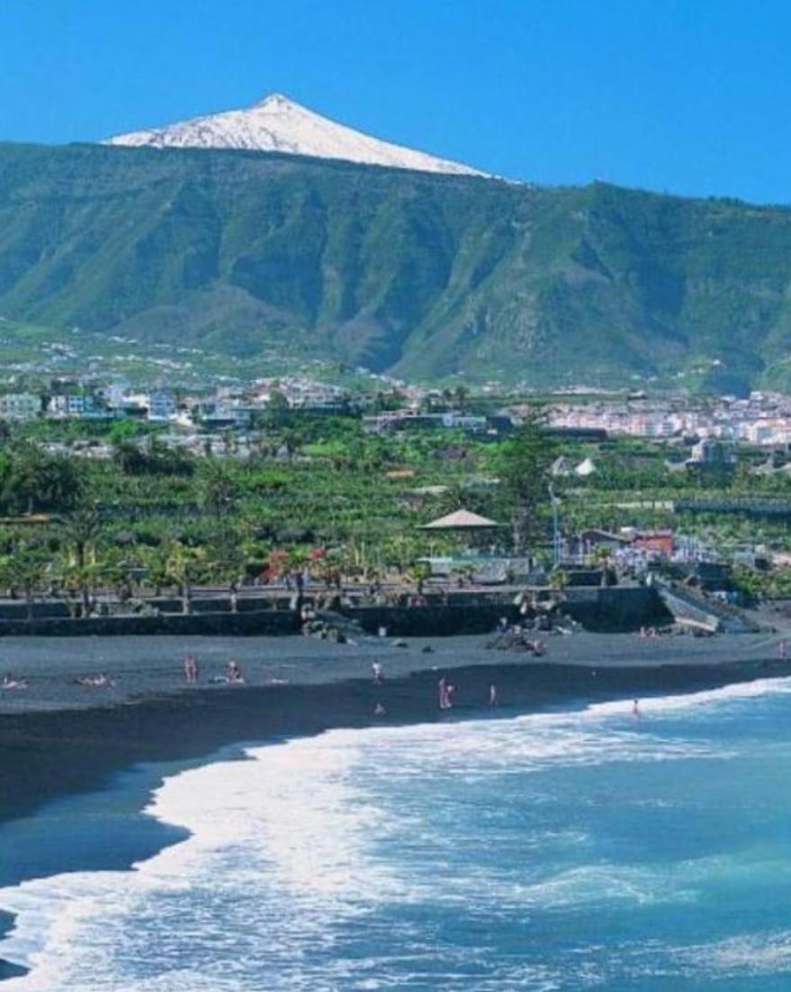 Tradicional Casa Canaria Con Piscina Y Vistas Al Teide Icod De Los Vinos Exterior photo
